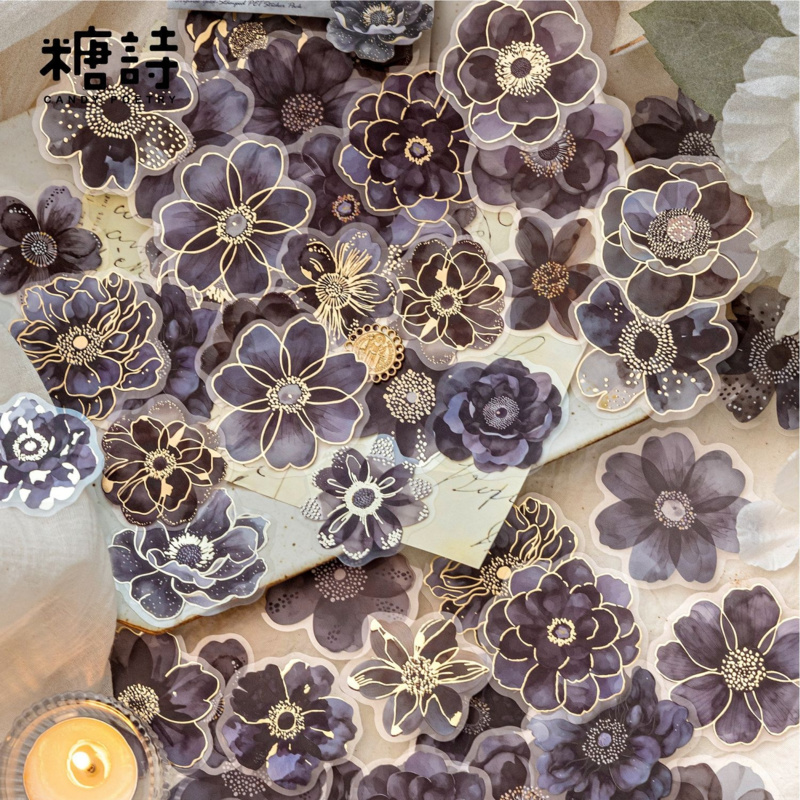 40 Sheets Vintage Gorgeous Flo - Gold Foil Flakes 评论和价格