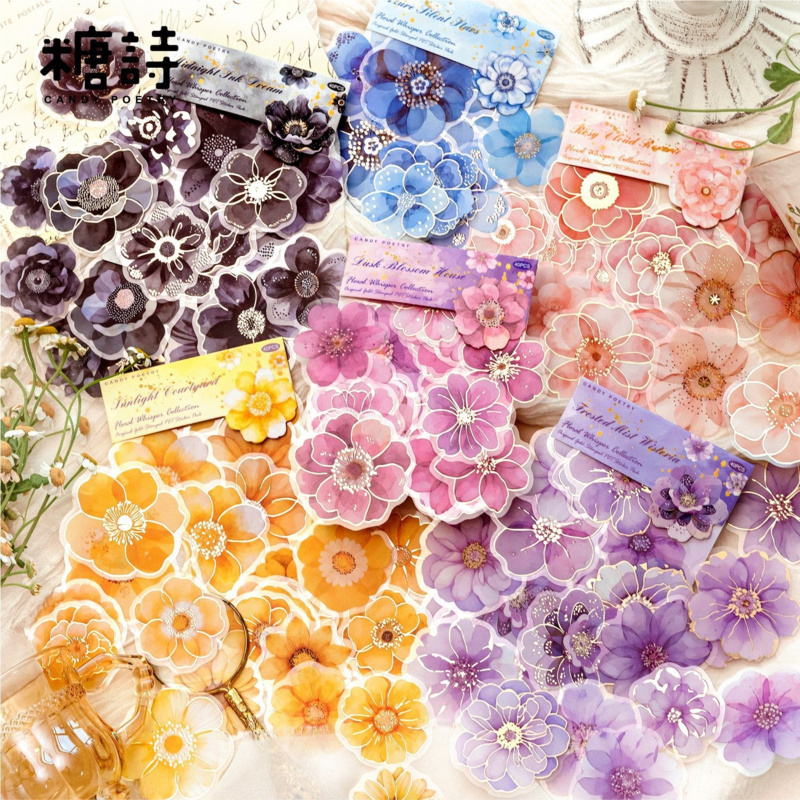 40 Sheets Vintage Gorgeous Flo - Gold Foil Flakes 评论和价格