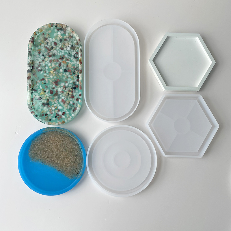 Round Coaster Silicone Mold DI - Coaster Mold Round 评论和价格