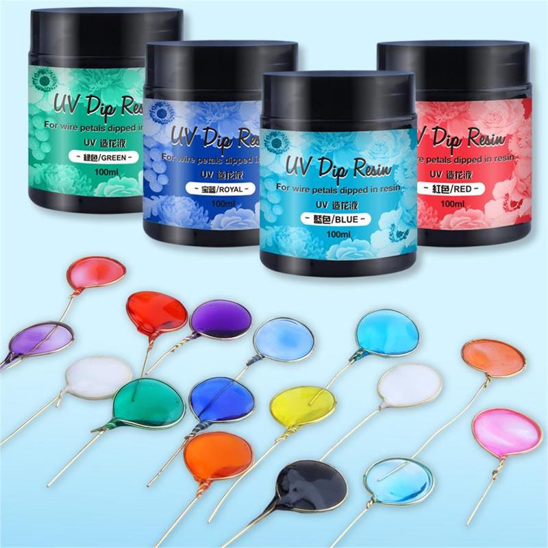 100ml UV DIP Resin Glue For Wi - Flower Preservation Resin 评论和价格
