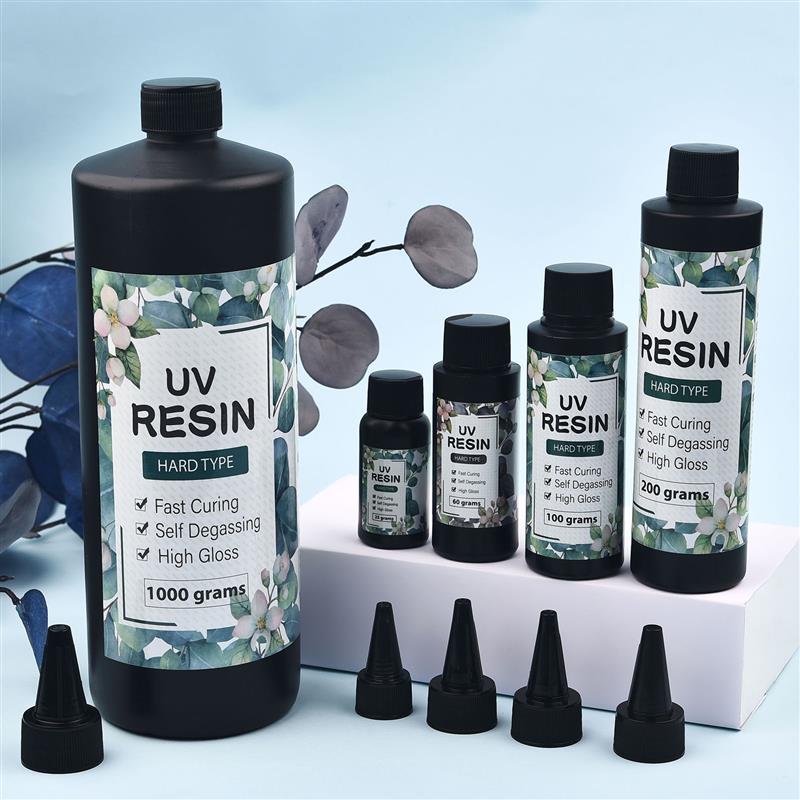 Hard UV Resin Glue Crystal Cle - Epoxy Uv Resin Kit 评论和价格