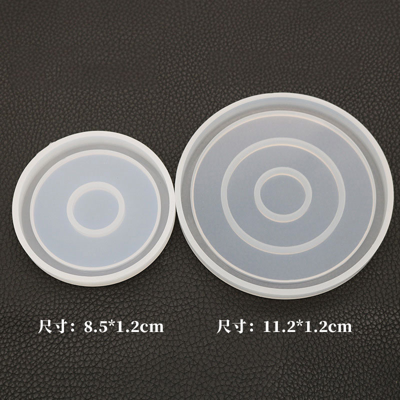 Round Tray Cement Molds Silico - Coaster Mold Round 评论和价格