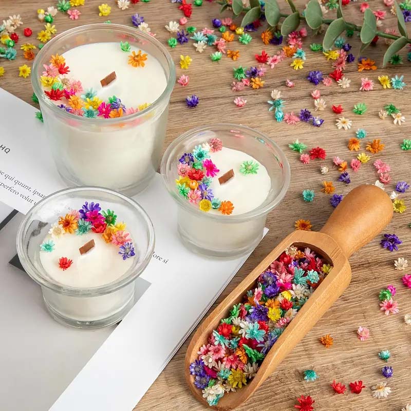 Mixed Colorful Flower for Wax  - Resin Craft Ideas 评论和价格