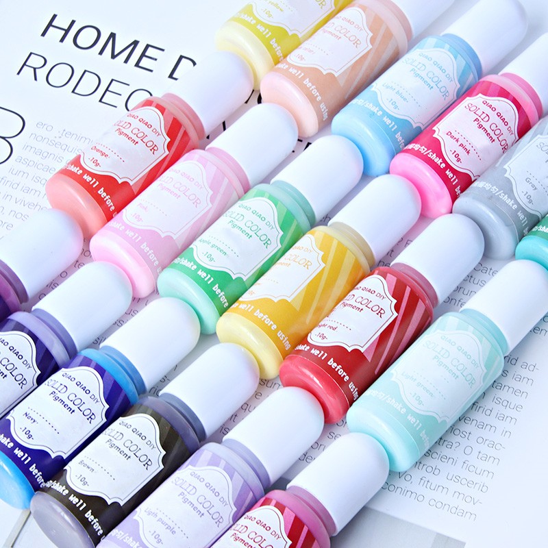 Wholesale 18 vibrant liquid pi - Resin Pigment Set 评论和价格