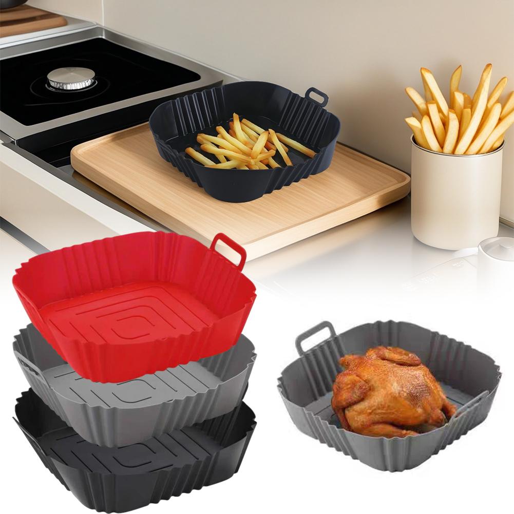 Reusable Airfryer Pan Liner Ac - Silicone Mold Tray 评论和价格