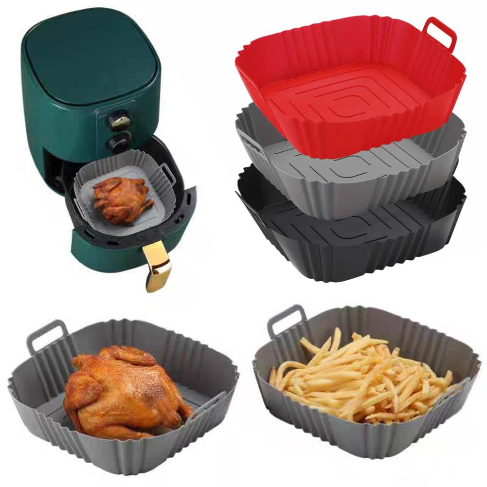 Reusable Airfryer Pan Liner Ac - Silicone Mold Tray 评论和价格