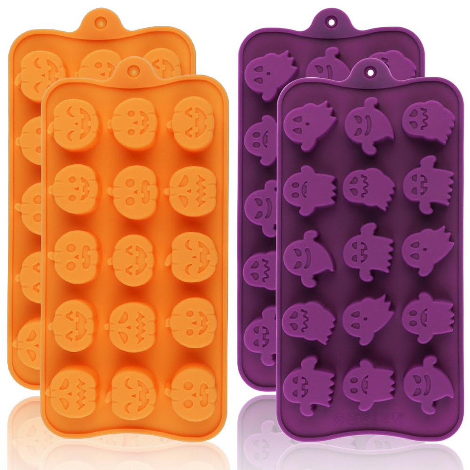 Halloween Silicone Mold Trendi - Silicone Mold Tray 评论和价格
