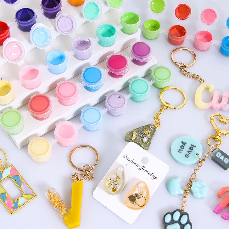6colors/Set Paste Pigment UV R - Resin Pigment Set 评论和价格