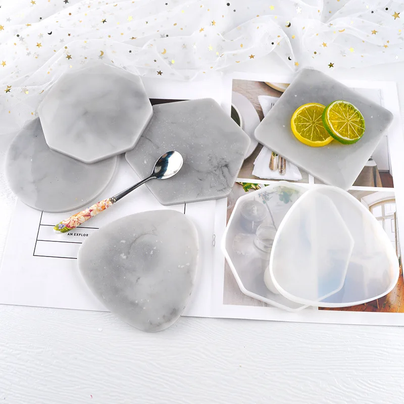 Multi-style Geometric Coaster  - Coaster Mold Round 评论和价格