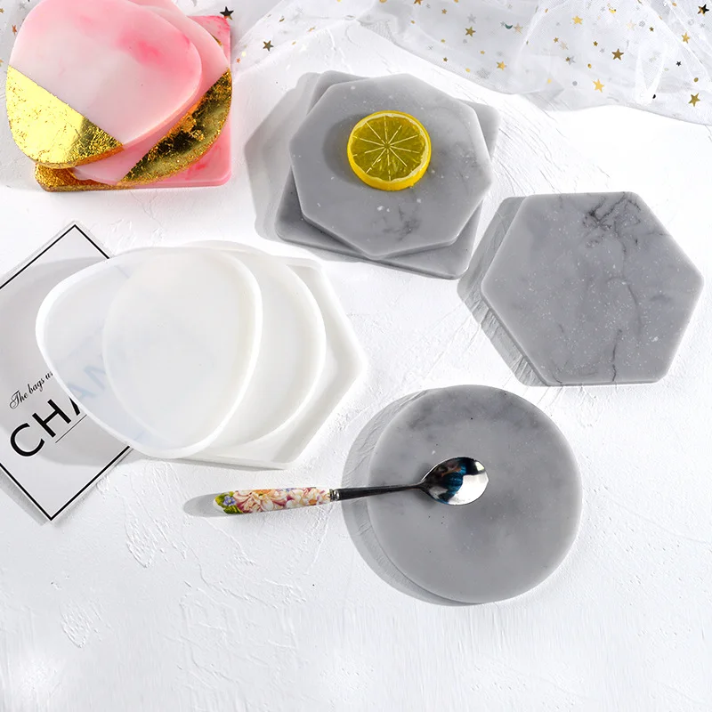 Multi-style Geometric Coaster  - Coaster Mold Round 评论和价格