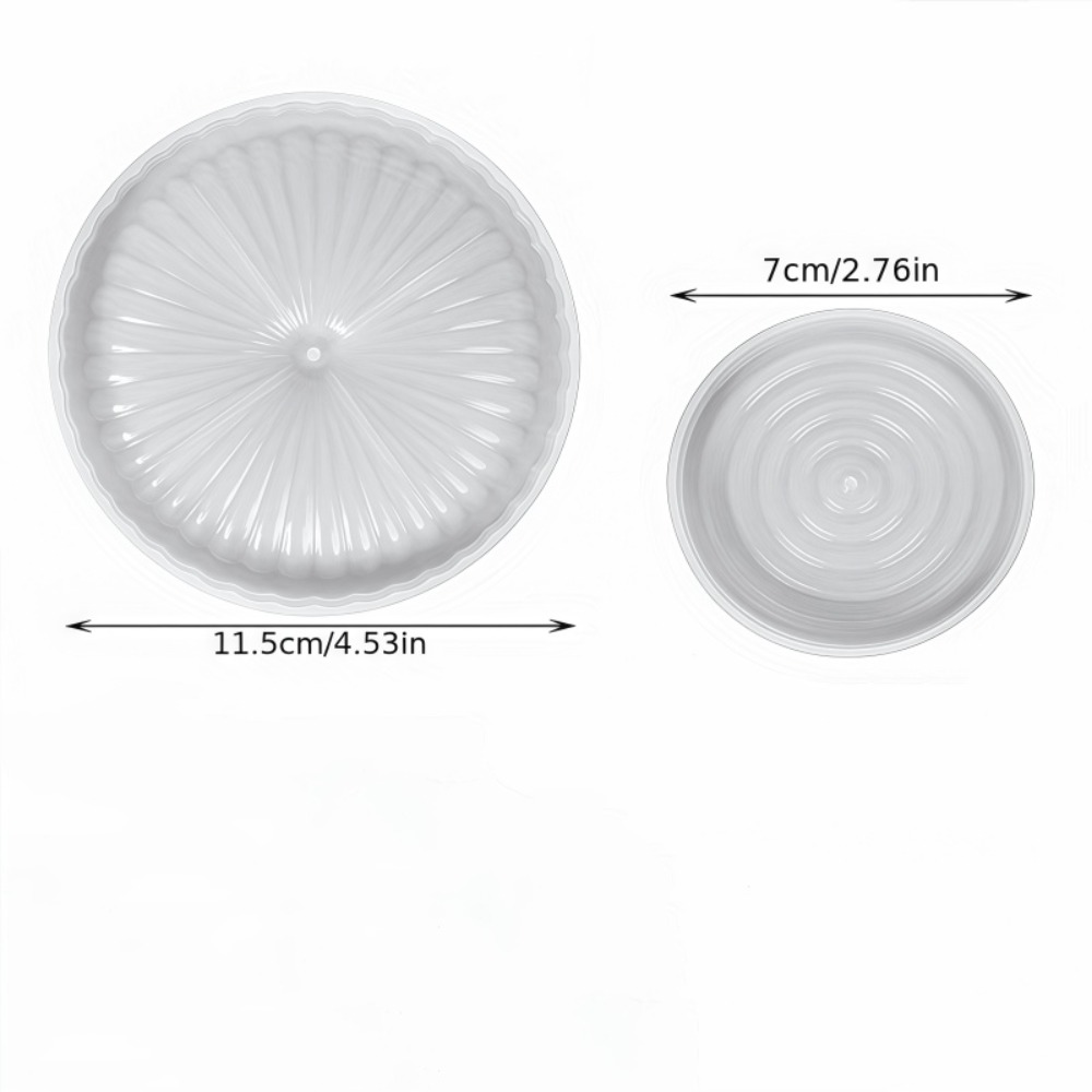 2pcs Round Incense Burner Sili - Coaster Mold Round 评论和价格