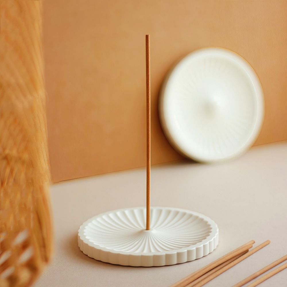 2pcs Round Incense Burner Sili - Coaster Mold Round 评论和价格