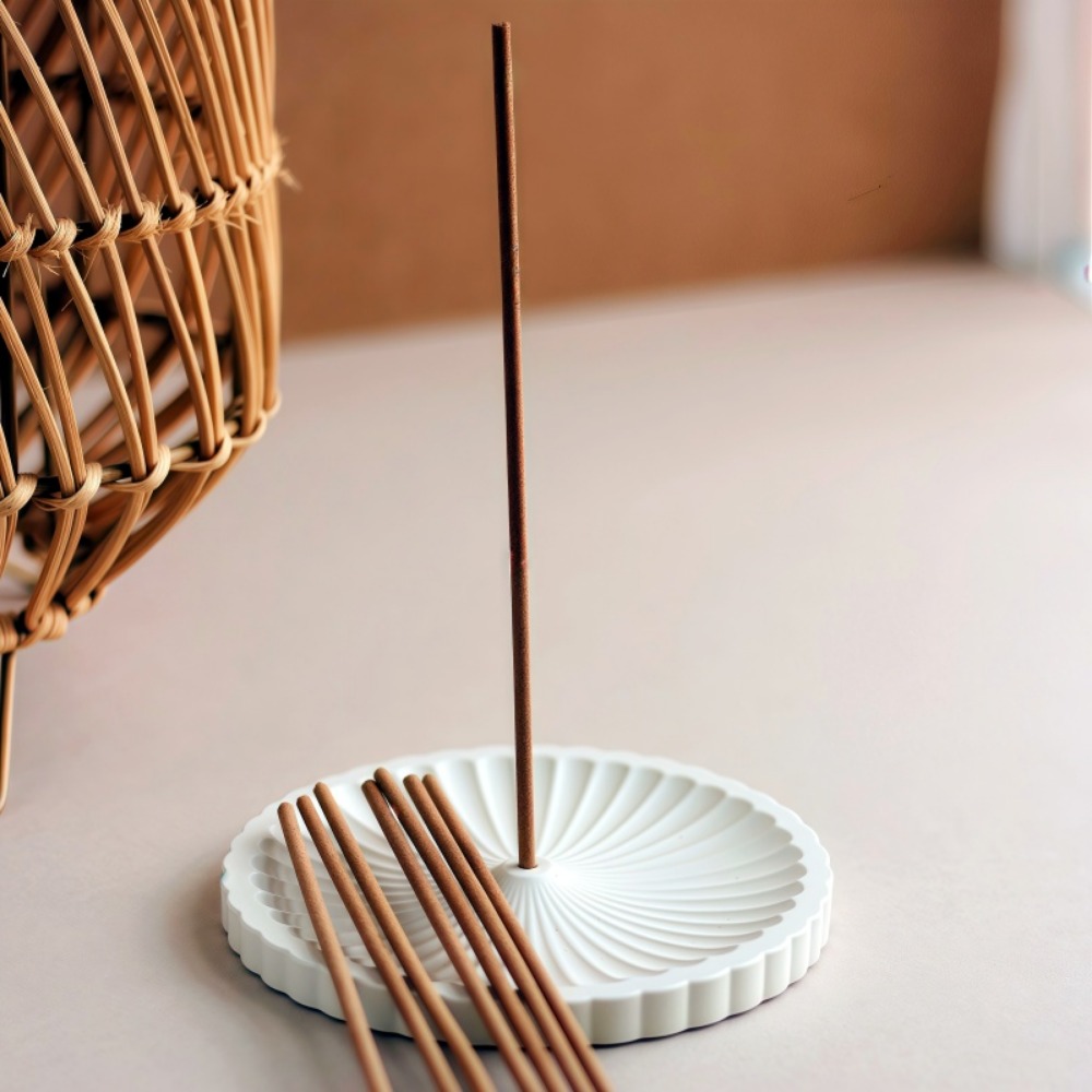 2pcs Round Incense Burner Sili - Coaster Mold Round 评论和价格