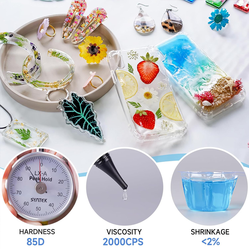 Upgraded UV Resin Hard Starter - Epoxy Uv Resin Kit 评论和价格