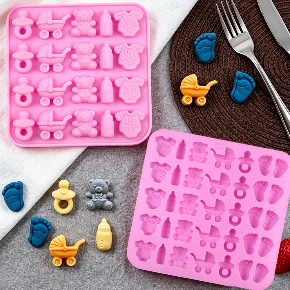 2pcs Silicone Mold Set 35-Cavi - Resin Craft Ideas 评论和价格