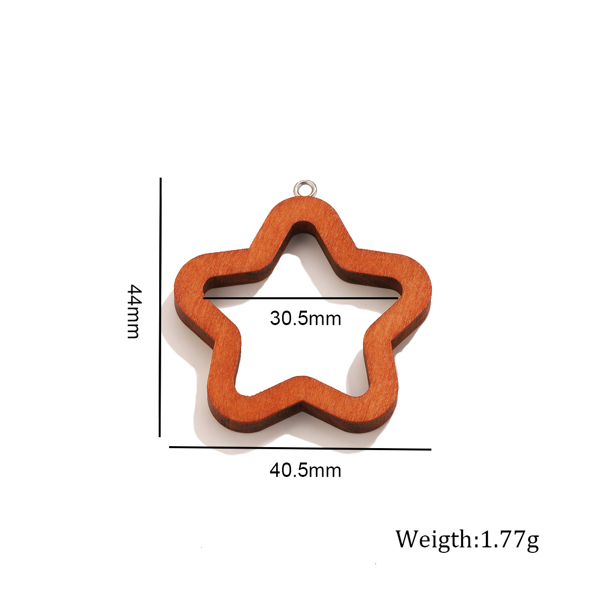 10PCS Triangle Rectangle Wood  - Resin Craft Projects 评论和价格